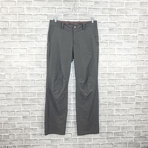 Lululemon Athletica Men's straight leg Outdoor hiking pants in gray size 36